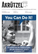 You are currently viewing 355 – You can do it! – Studentische Forschung: Selbstgemacht statt ausgenutzt