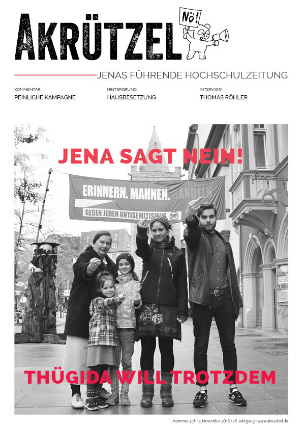 You are currently viewing 358 – Jena sagt Nein! – Thügida will trotzdem